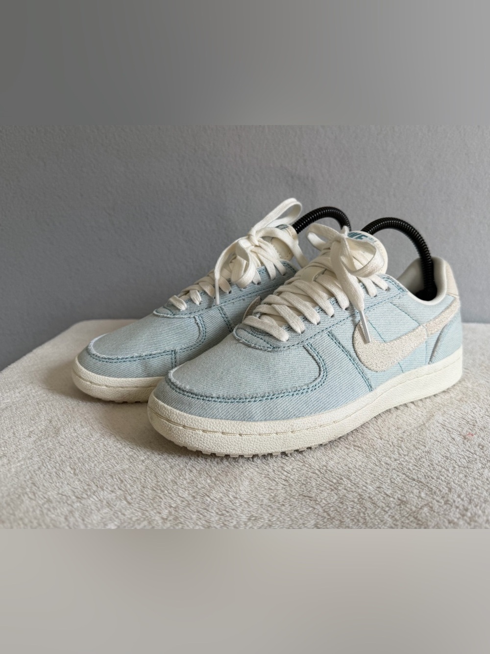 Nike Fiel General 82 Denim Turquoise s5.5 Women’s Casual Shoes Sneakers
